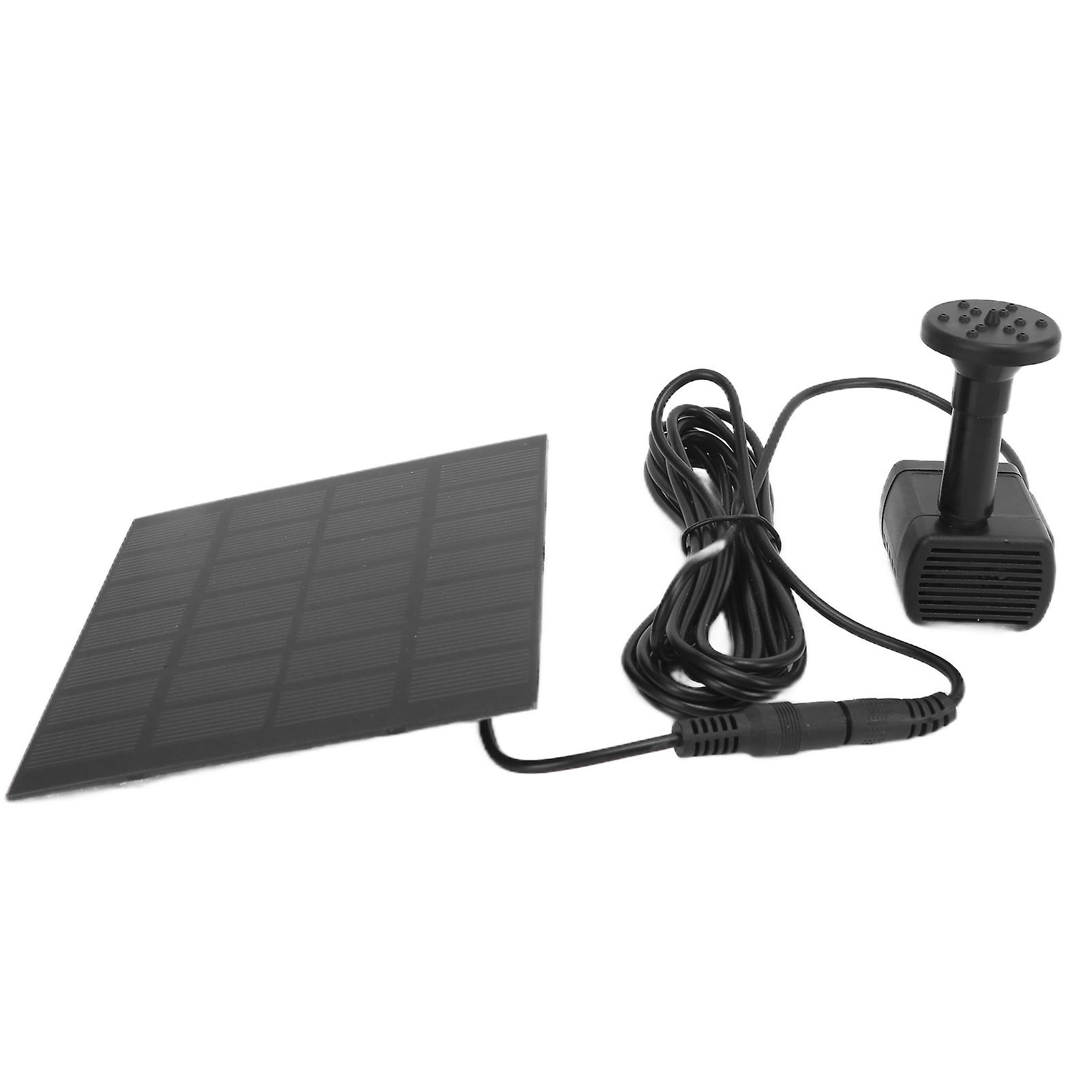 Solar Fountain Pump Powered Water Floating Sprinkler For Bird Bath Garden Fish Tank