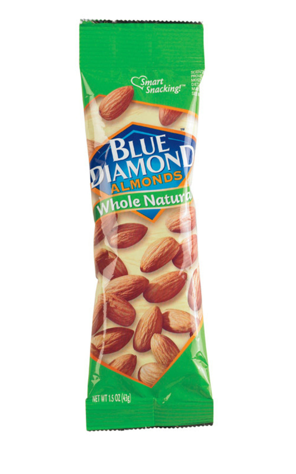 WHOLE NAT ALMONDS 1.5OZ