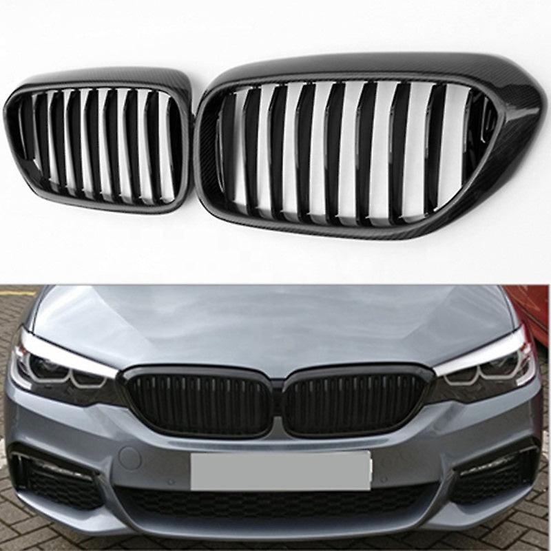 Front kidney grill grille matte black for bmw 5 series g30 g31 g38 m5 2017-2018