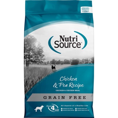 NutriSource Grain Free Chicken and Pea Formula Dog Food