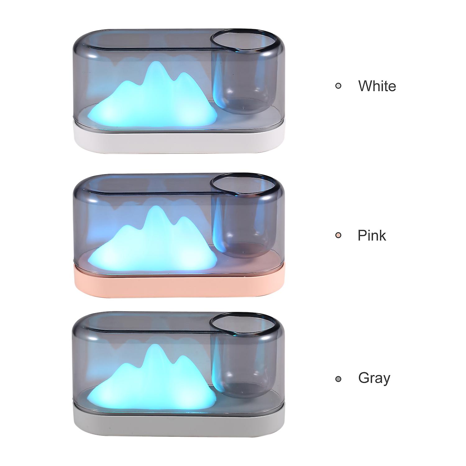 Colorful Night Light Mountain Shaped Led Light Birthday Gifts Presents Rechargeable Lamp Warm White White Touch Night Light For Kids Room Bedrooms Hom