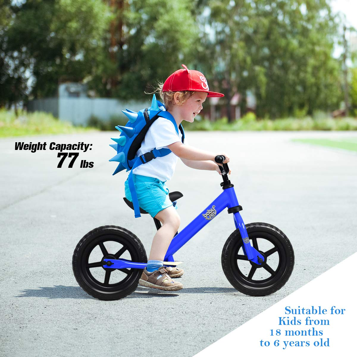 Kids Balance Bike for 18 Months to 6 Years Old Boys and Girls