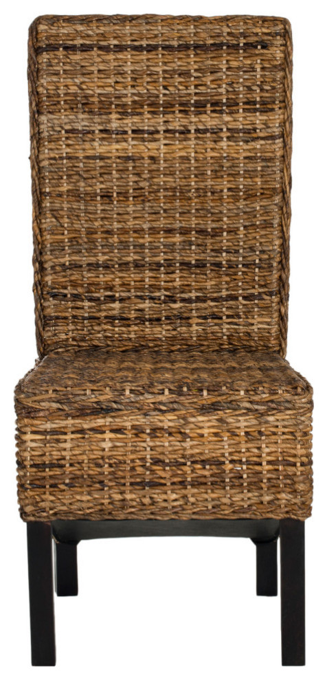 Bryant 19 quoth Rattan Side Chair (set of 2) Banana Natural   Tropical   Dining Chairs   by AED Luxury Home Decor  Houzz