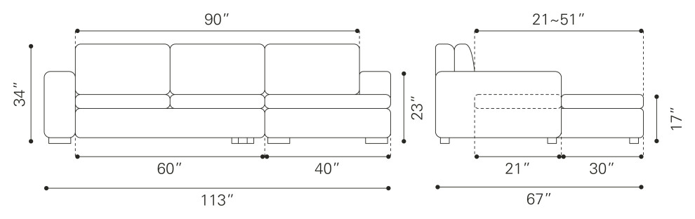 Brickell Sectional White   Contemporary   Sectional Sofas   by Zuo Modern Contemporary  Houzz