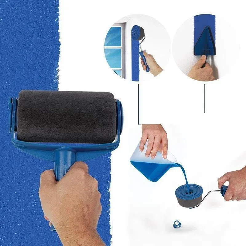 🔥BIG SALE - 48% OFF🔥🔥🧰Paint Roller Brush Painting Handle Tool