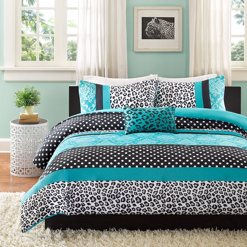 Mi Zone Camille Comforter Set with Throw Pillow