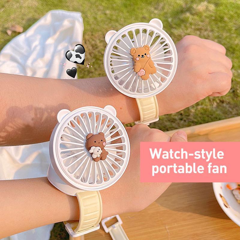 Cute Bear Hand-Held Fan