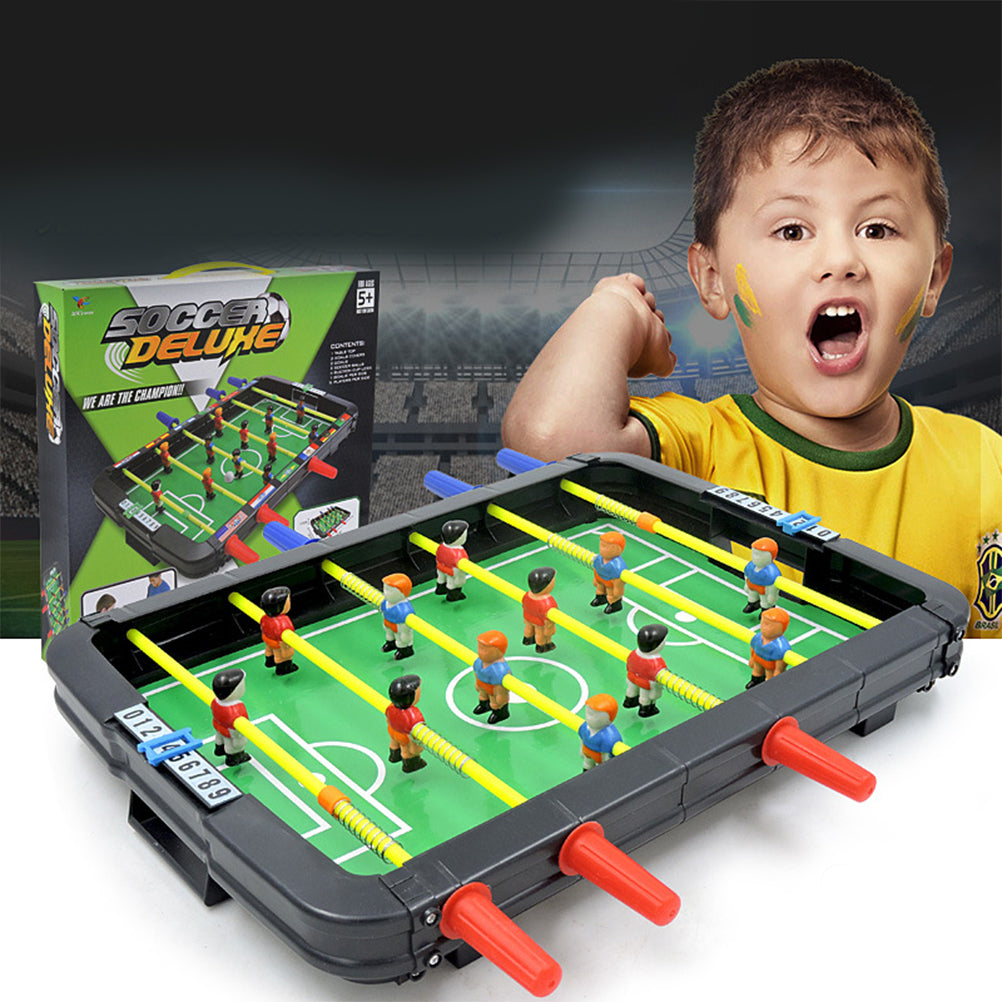 Frcolor Game Table Foosball Football Soccer Tabletop Mini Set Desktop Desk Kids Heavy Duty Sports Toys Hand