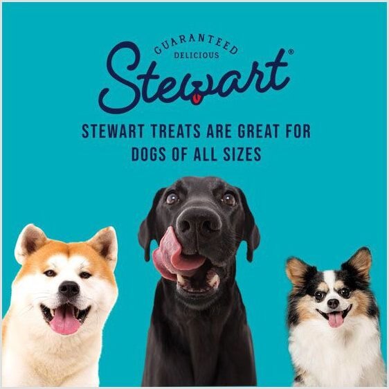 Stewart PuffPops Bacon， Egg and Cheese Recipe Freeze Dried Dog Treats