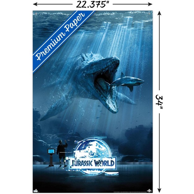 Trends International Jurassic World Water Unframed Wall Poster Prints