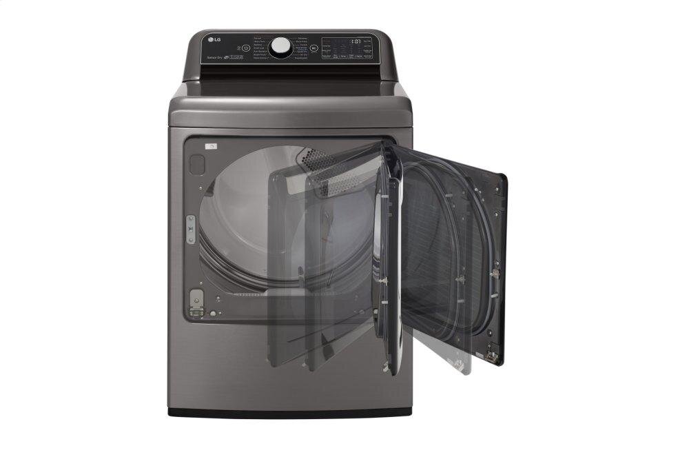 Lg DLEX7800VE 7.3 Cu.Ft. Smart Wi-Fi Enabled Electric Dryer With Turbosteam™