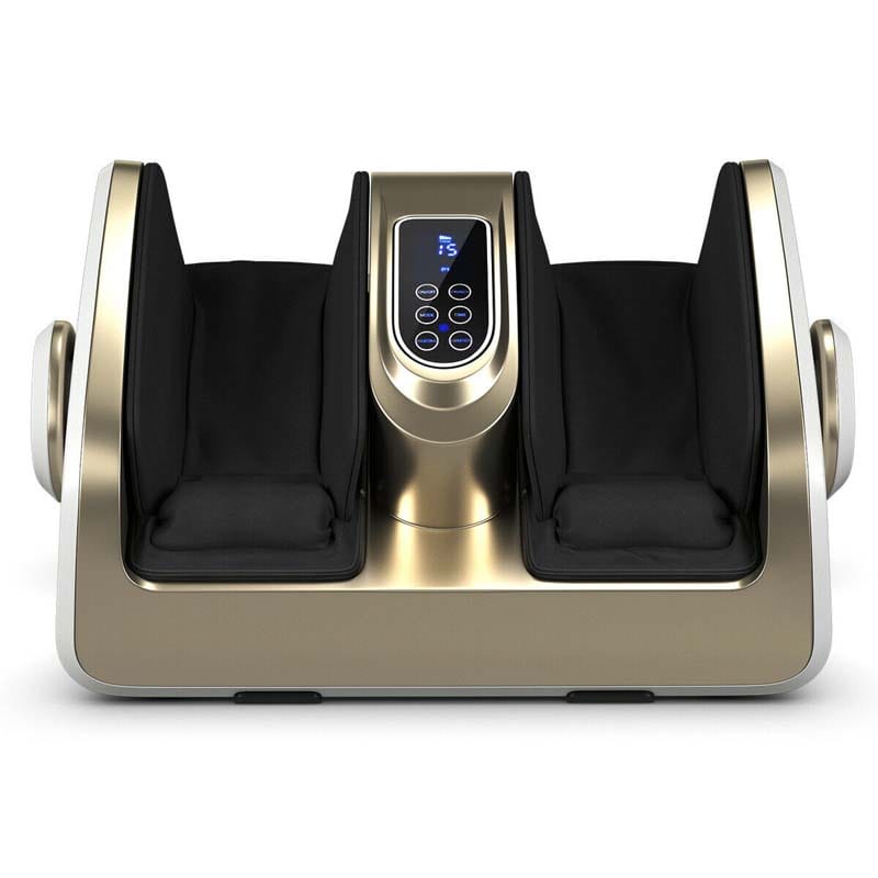 3D Foot Massager Machine with Heat, Leg/Calf/Ankle Shiatsu Feet Massaging for Neuropathy Pain, Plantar Fasciitis