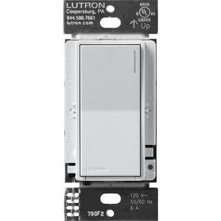 Lutron Sunnata Switch for 6A Lighting or 3A 110 HP Motor Single PoleMulti Location Mist (ST-6ANS-MI) ST-6ANS-MI