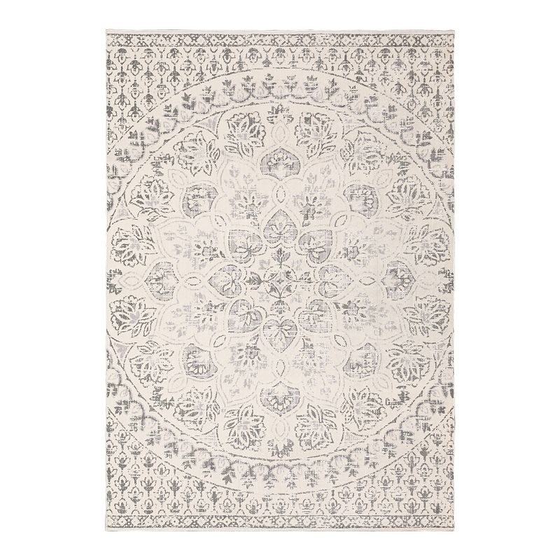 StyleHaven Camelia Distressed Floral Area Rug