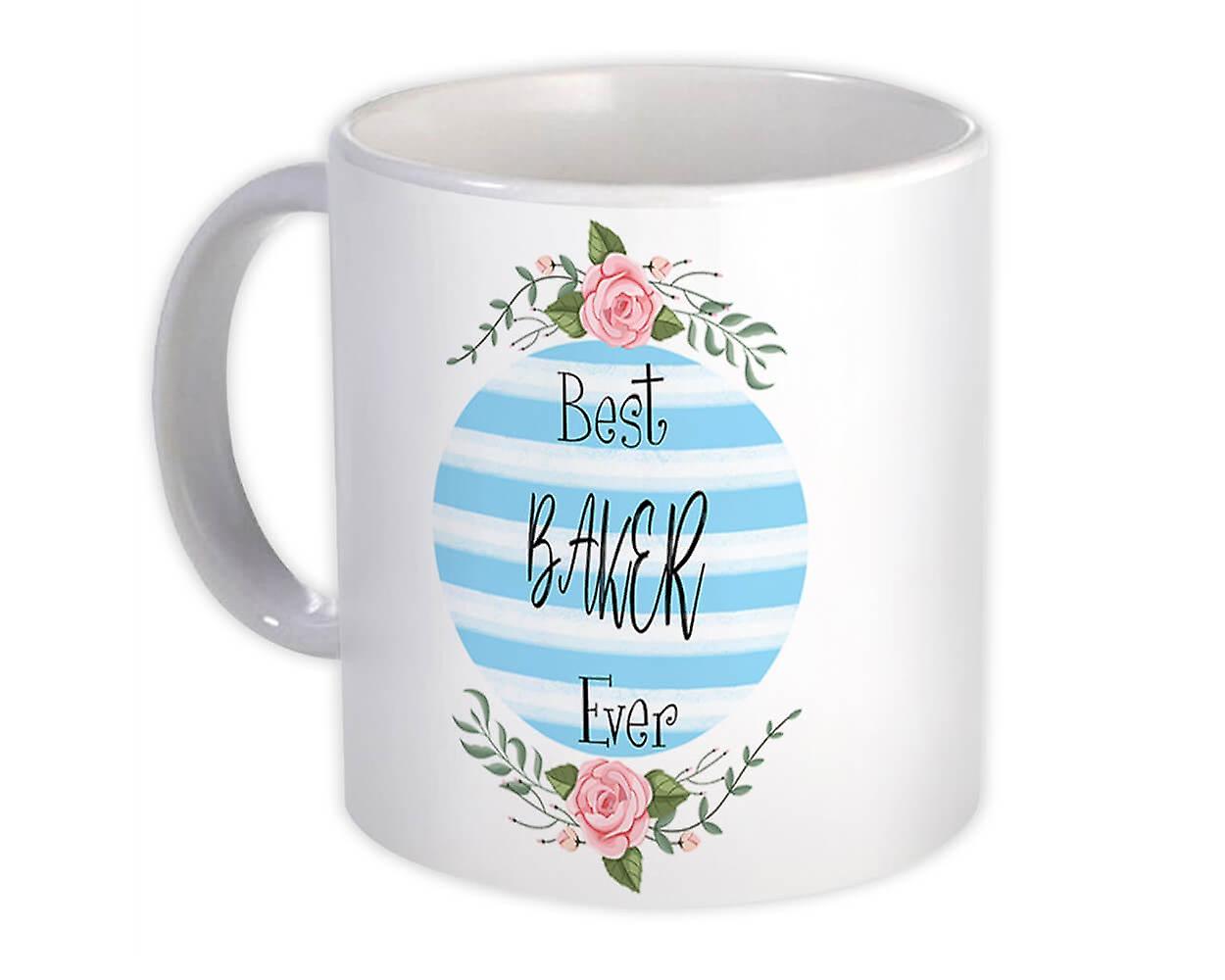 Gift Mug: Best BAKER Ever Christmas