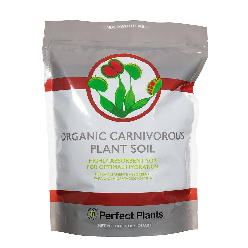 Perfect Plants 4 Qt. Organic Carnivorous Plant Soil - Balanced Substrate HDSoil006