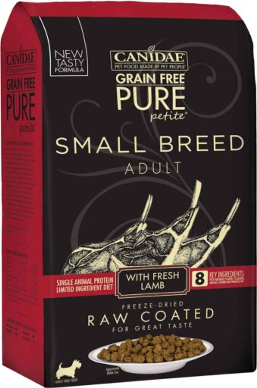 Canidae Grain-Free Pure Petite Small Breed Limited Ingredient Diet Lamb Formula Dry Dog Food