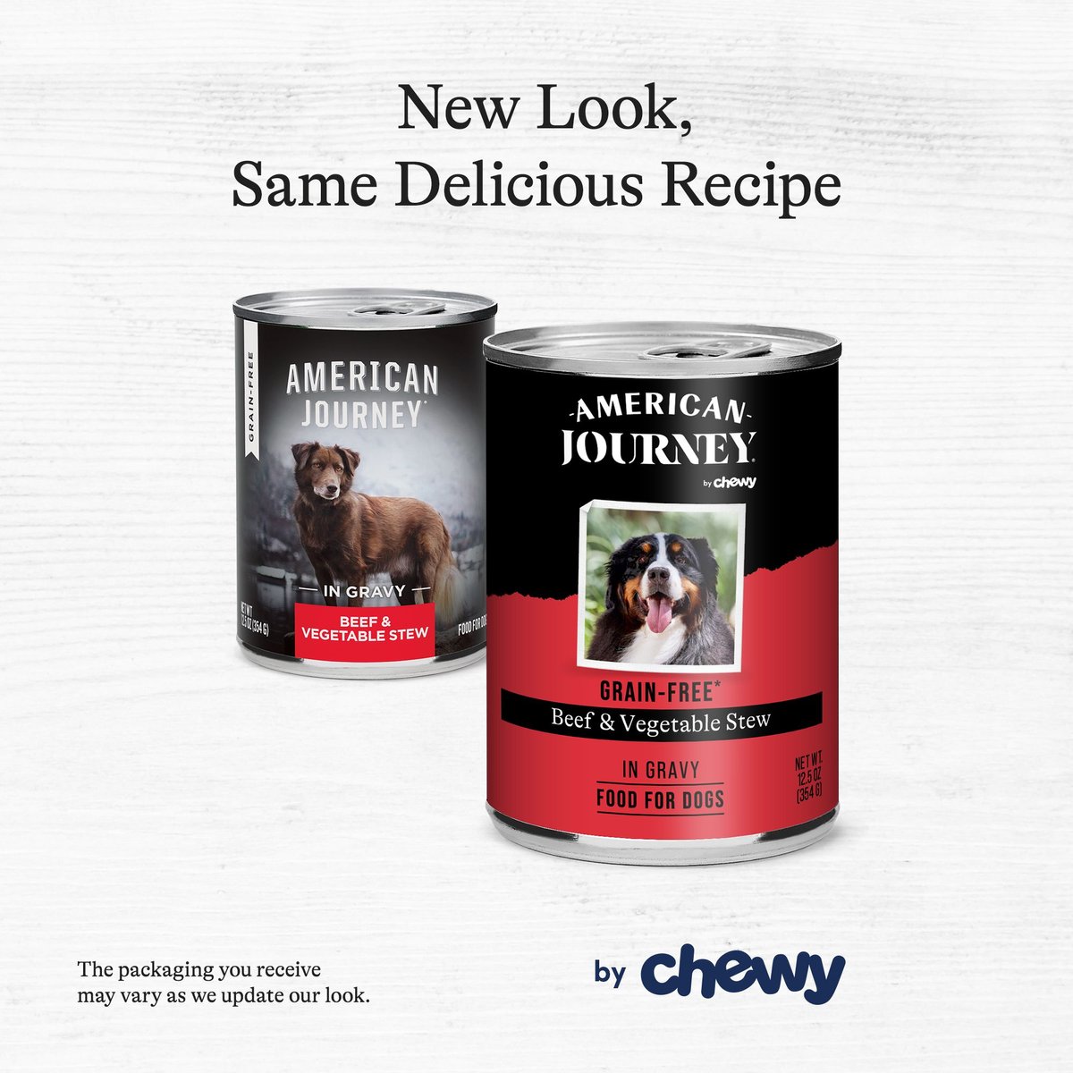 American Journey Stews Beef and Vegetables Recipe in Gravy Grain-Free Canned Dog Food