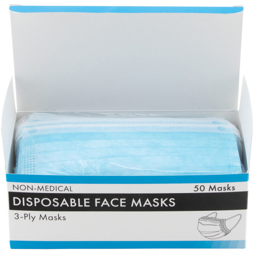 Advantus 3-Ply Disposable Face Masks (39149)