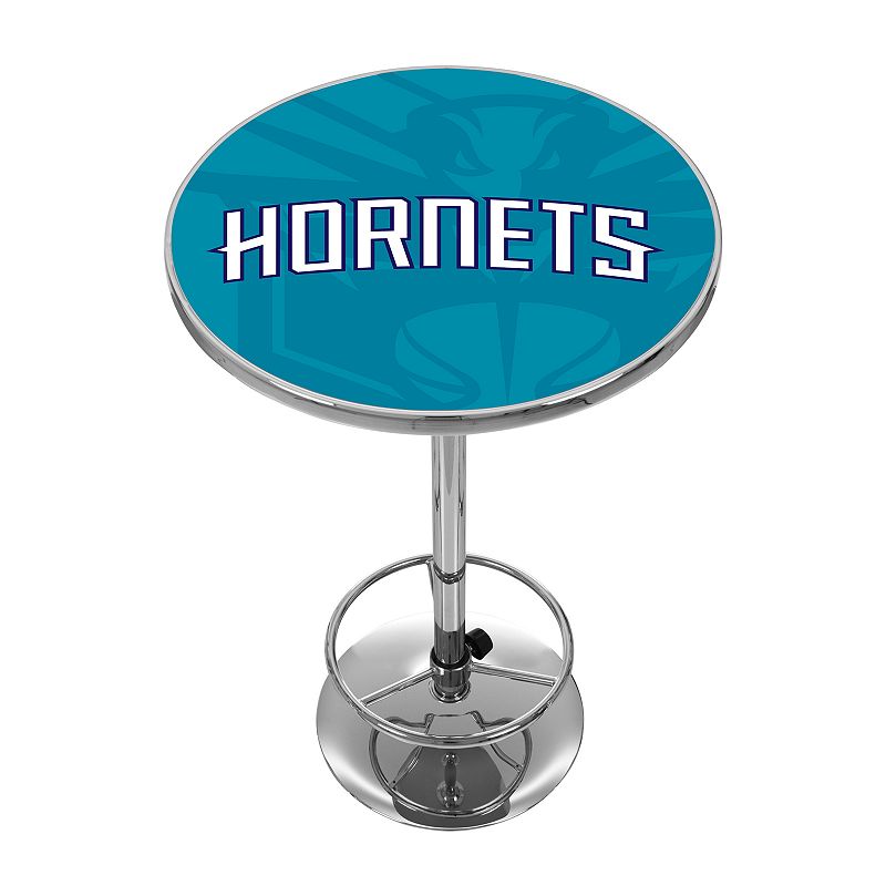 Charlotte Hornets Chrome Pub Table