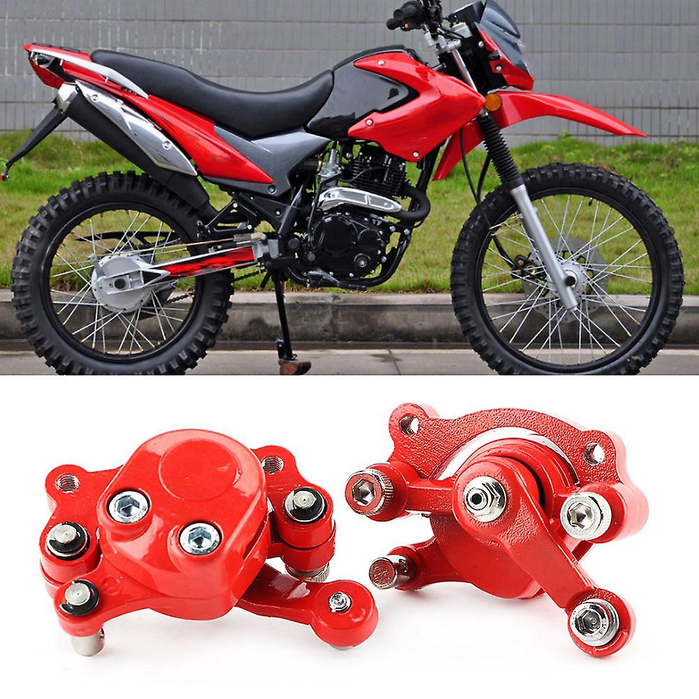 Front Rear Disc Brake Calipers Mechanical Brake Device For 43 47 49cc Bicycle Mini Motorcycle