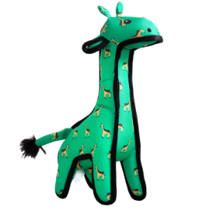 The Worthy Dog Geoffrey the Giraffe Dog Toy