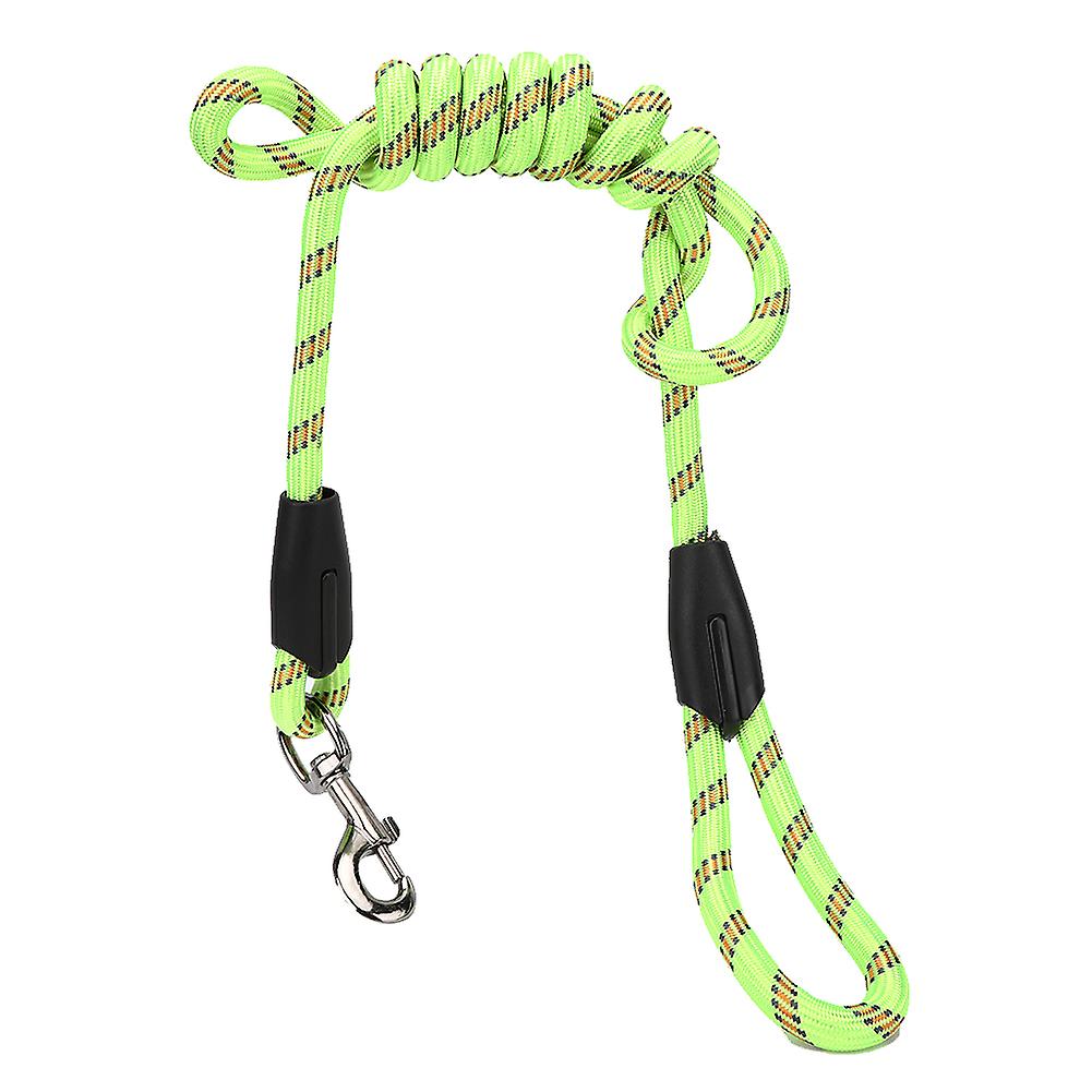 Outdoor High Strength Nylon Pet Dog Traction Rope Supply For Outside Walkinggreen Large