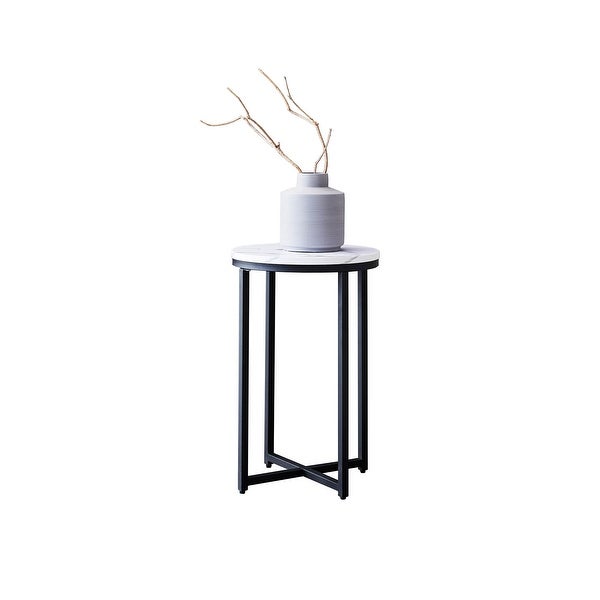 Coffee Table Metal Frame Side Table Small End Table