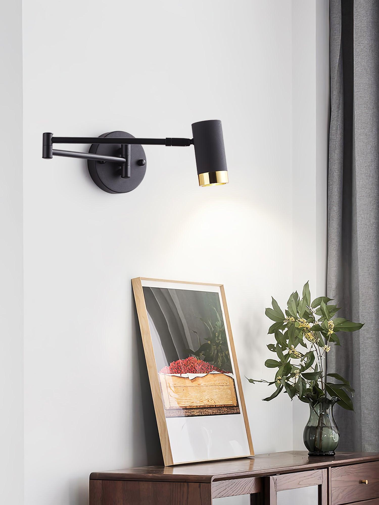 Ridge Arm Wall Lamp