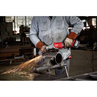 MW M18 FUEL 18-Volt Lithium-Ion Brushless Cordless 7 in.9 in. Angle Grinder with M18 FUEL Hammer Drill 2785-20-2904-20