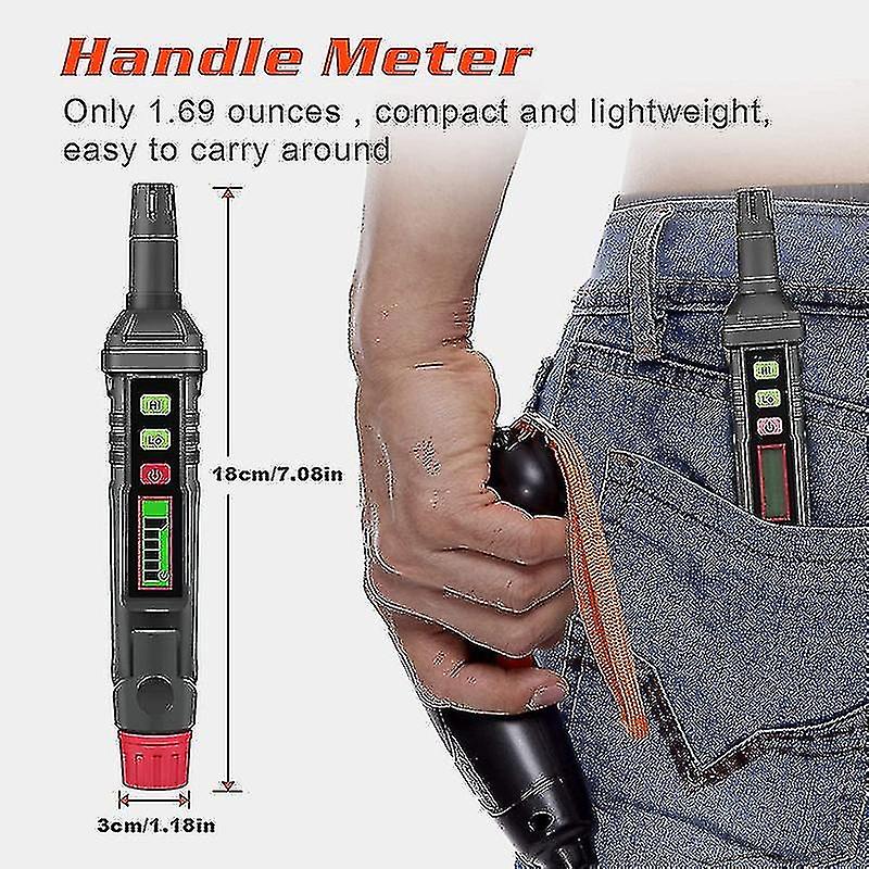 Portable Gas Leak Detector Handheld Natural Gas Sniffer High Sensitivity Lcd Display