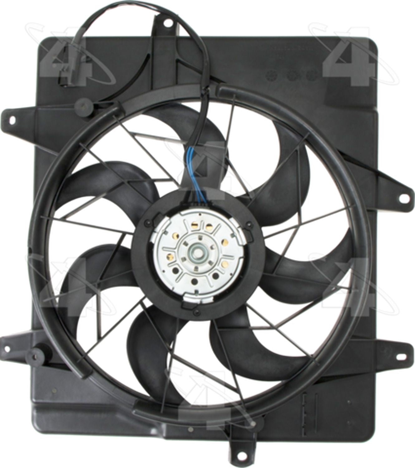 4-Seasons 75308 Cooling Fan Assembly For Chrysler PT Cruiser， Single fan