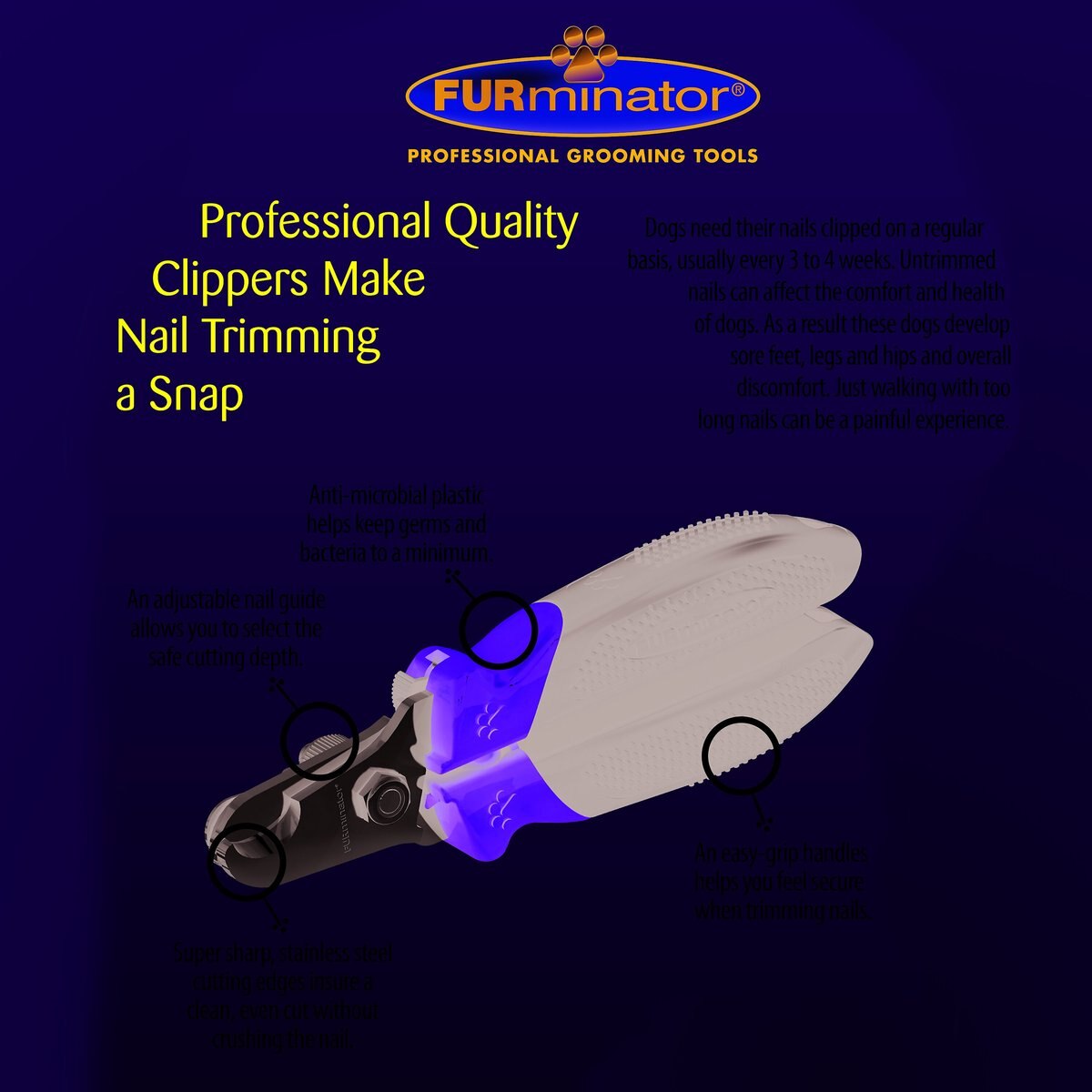 FURminator Nail Clippers For Dogs and Cats