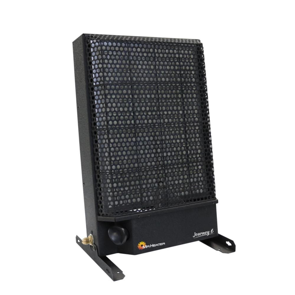 Journey 6 Patented Indoor Safe 6，000 BTU Propane Catalytic Heater ;