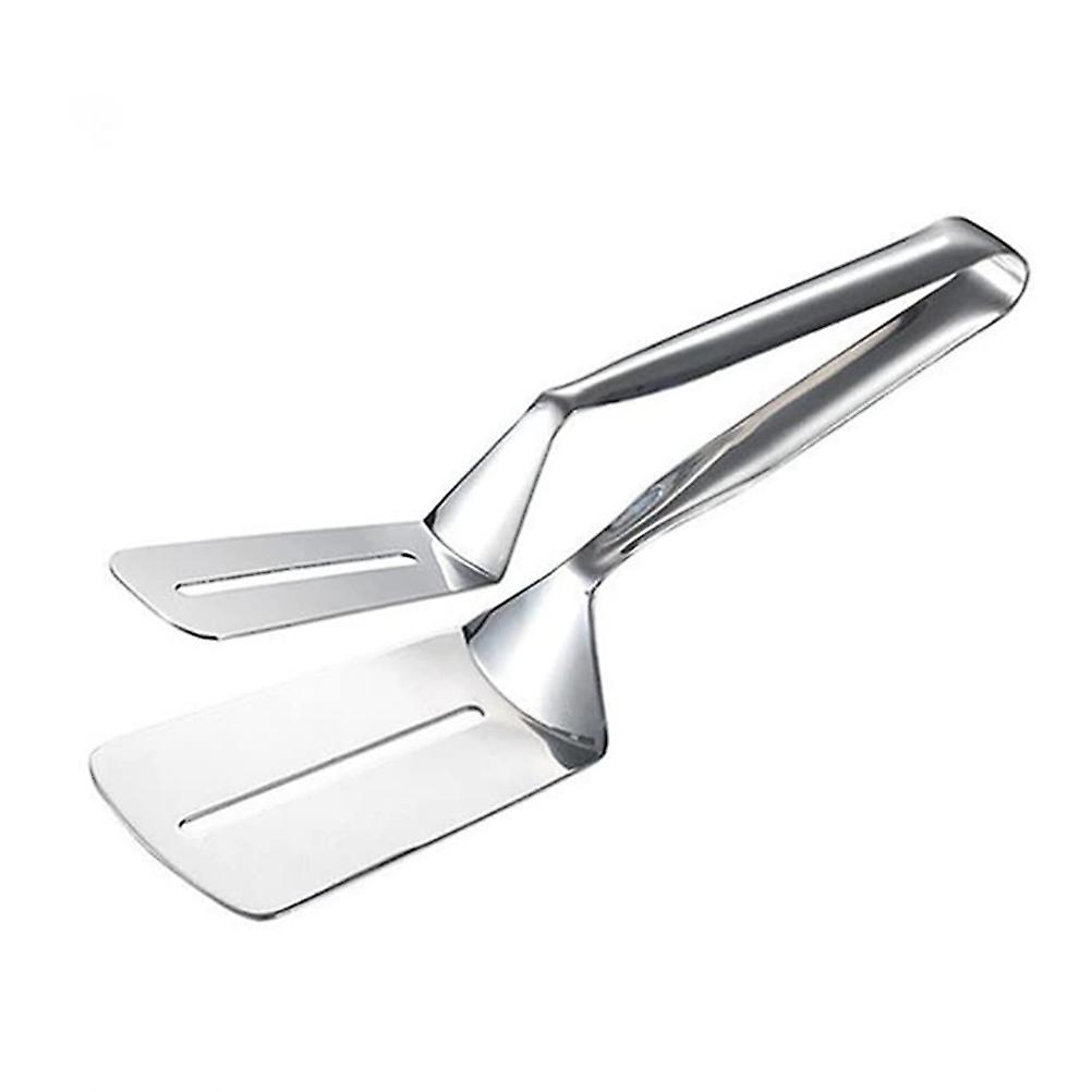 Double Sided Shovel Clip Stainless Steel Shovel for Frying Fish Flip Fish Multi Function Steak Clip Fried Steak Spatula