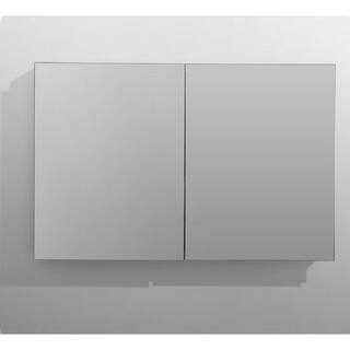 Aquadom Royale 48 in W x 30 in. H Recessed or Surface Mount Medicine Cabinet with Bi-View Doors R-4830