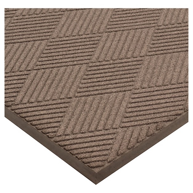 2 x27 x3 x27 Solid Diamond Doormat Charcoal Hometrax