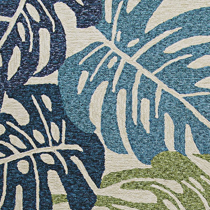 Couristan Covington Monstera Indoor Outdoor Area Rug