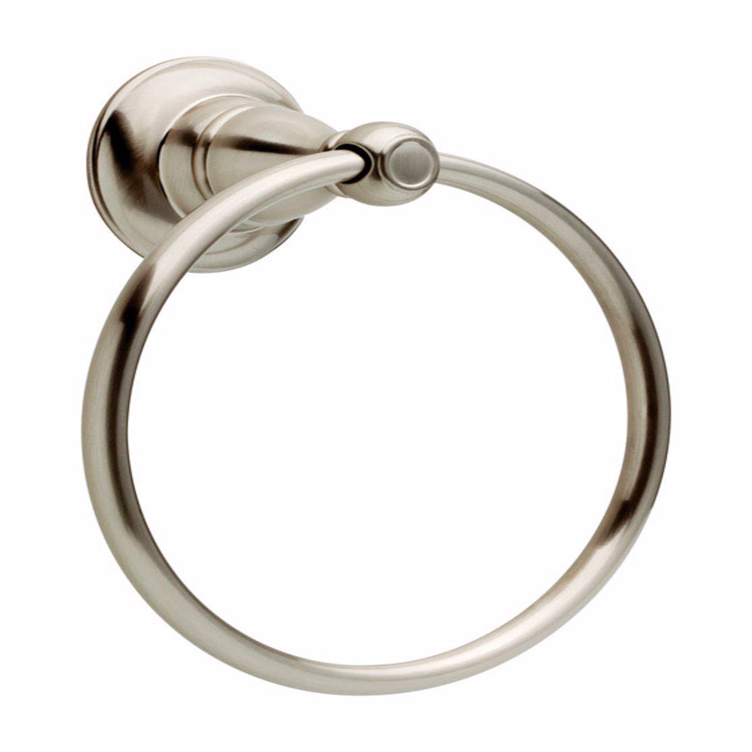 Delta Porter Brushed Nickel Towel Ring Die Cast Zinc