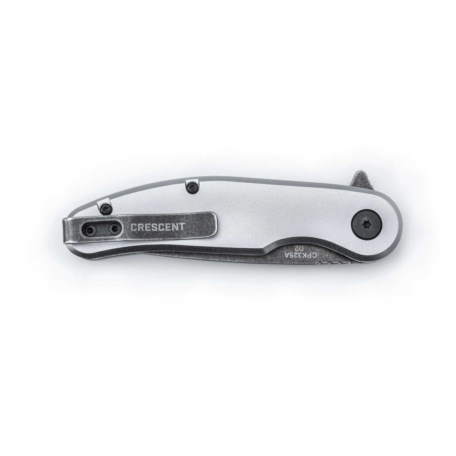 Crescent Silver Steel 8 in. Pocket Knife