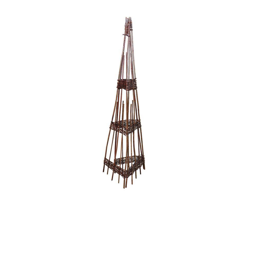 MGP 60 in. Willow Obelisk Trellis WFO-60