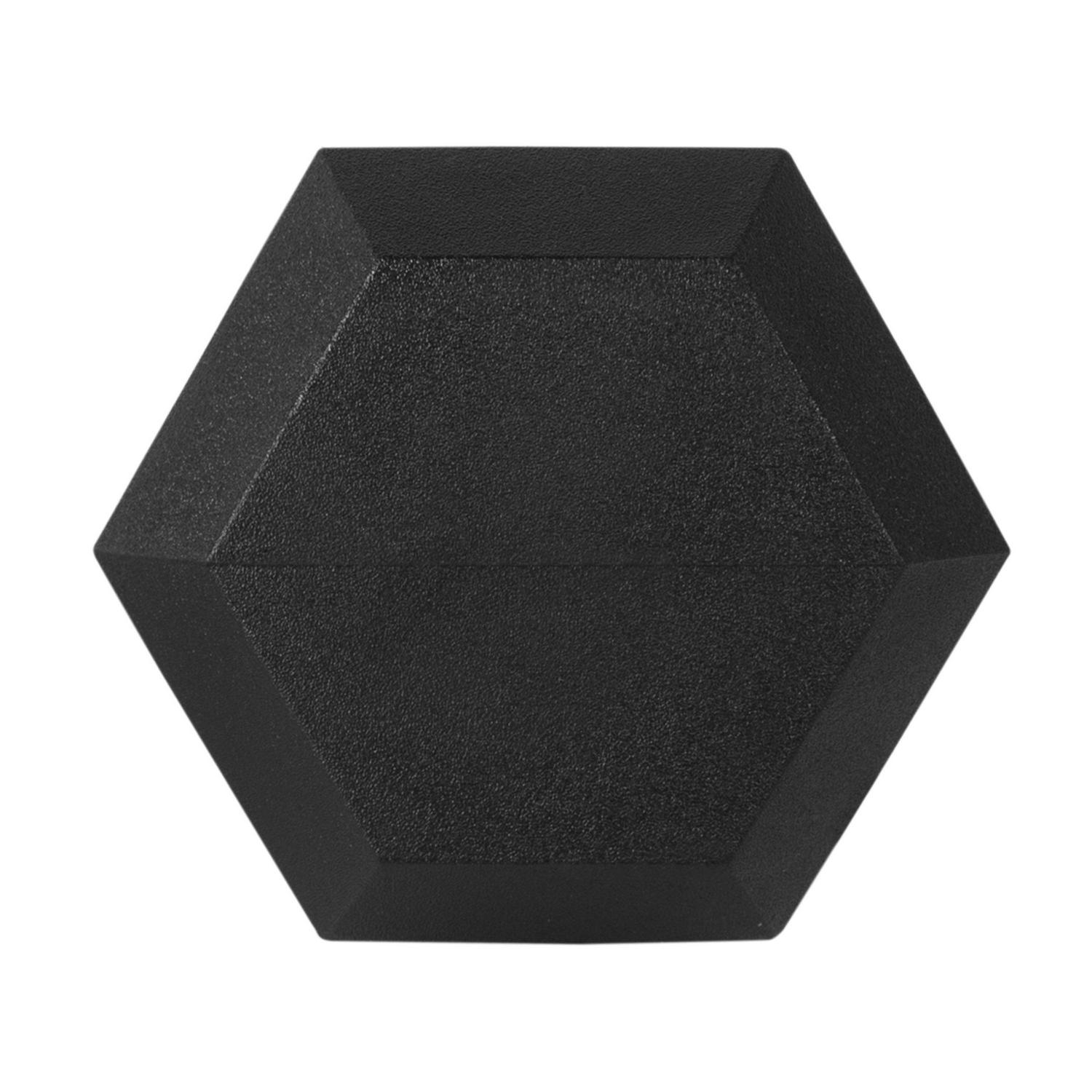 Fuel Pureformance by CAP 150 lb Coated Rubber Hex Dumbbell Weight Set with AFrame Rack Black  Crowdfused