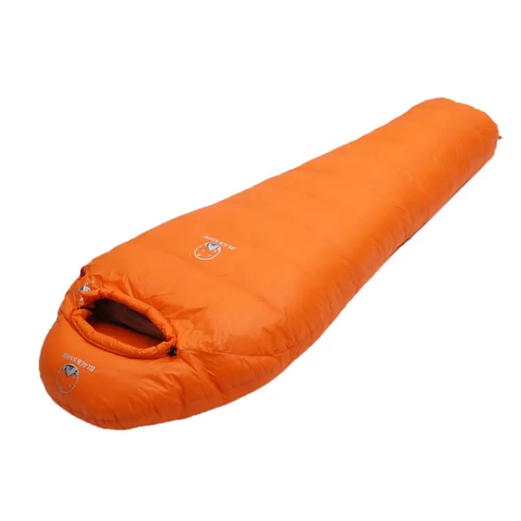 Winter Outdoor Storage Sleeping Bag Thickened Goose Down Material Camping Travel Extreme Cold Resistant and Warm Equipment