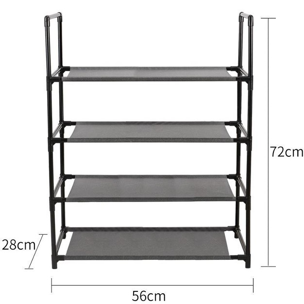 Modern 4 Tier Or 6 tier Space Saving Shoe Rack