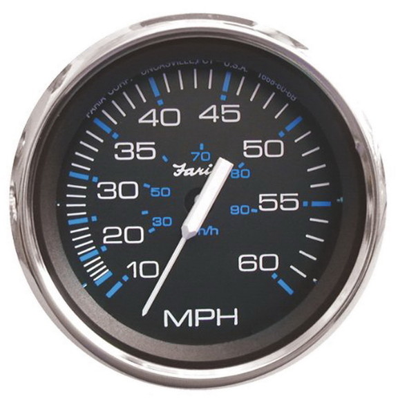 Faria 33704 Chesapeake Stainless Steel Speedometer...