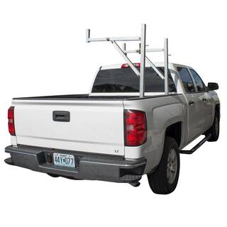 PRO-SERIES 250 lbs. Capacity Y-Style Side Mount Aluminum Utility Truck Rack for Ladders and Equipment 807257