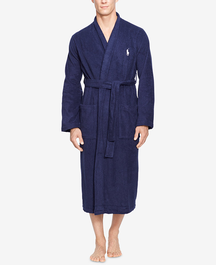 Polo Ralph Lauren Men's Big and Tall Shawl Cotton Robe