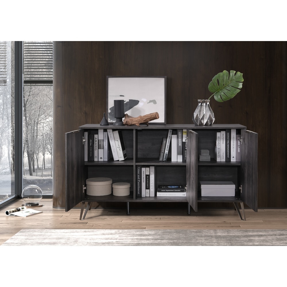 Armitage Modern 3 Door Sideboard Buffet Cabinet