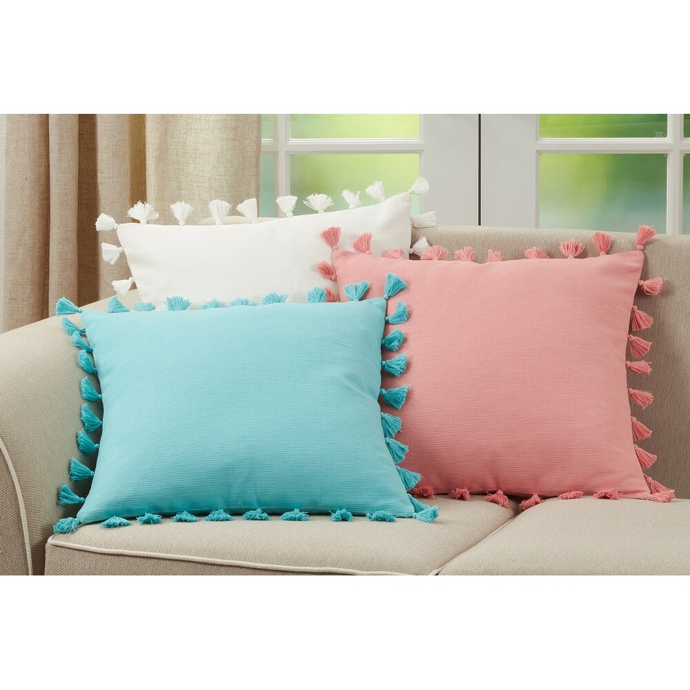 Tassel Design Throw Pillow