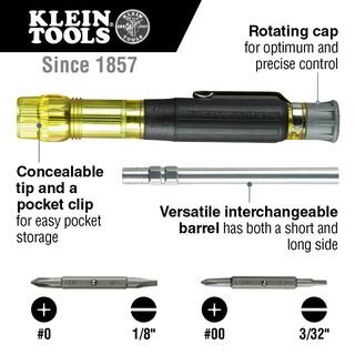 Klein Tools 4-in-1 Electronics Pocket Screwdriver 32614